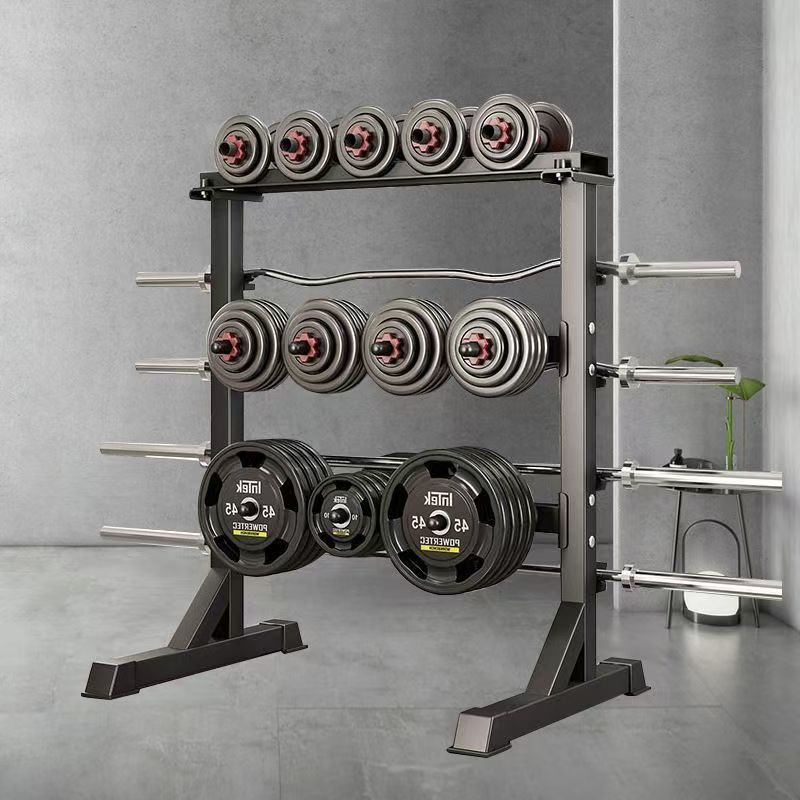 Dumbbell Set - Conjunto de banco y estante de