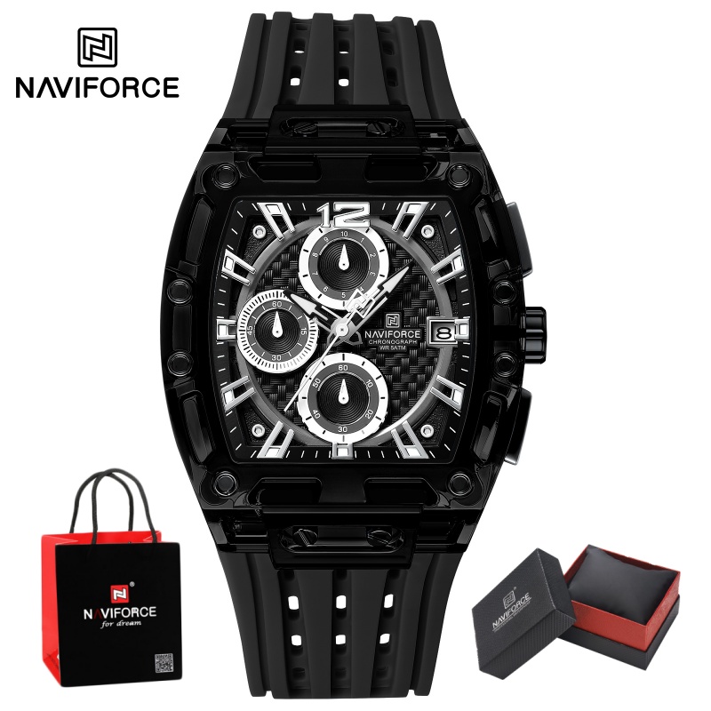 Resistance Band - Reloj NAVIFORCE para Hombre, 5ATM Resistente