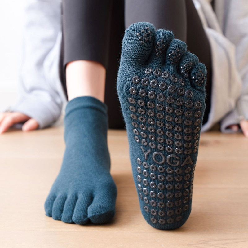Yoga Mat - Calcetines antideslizantes de Pilates para mujer,