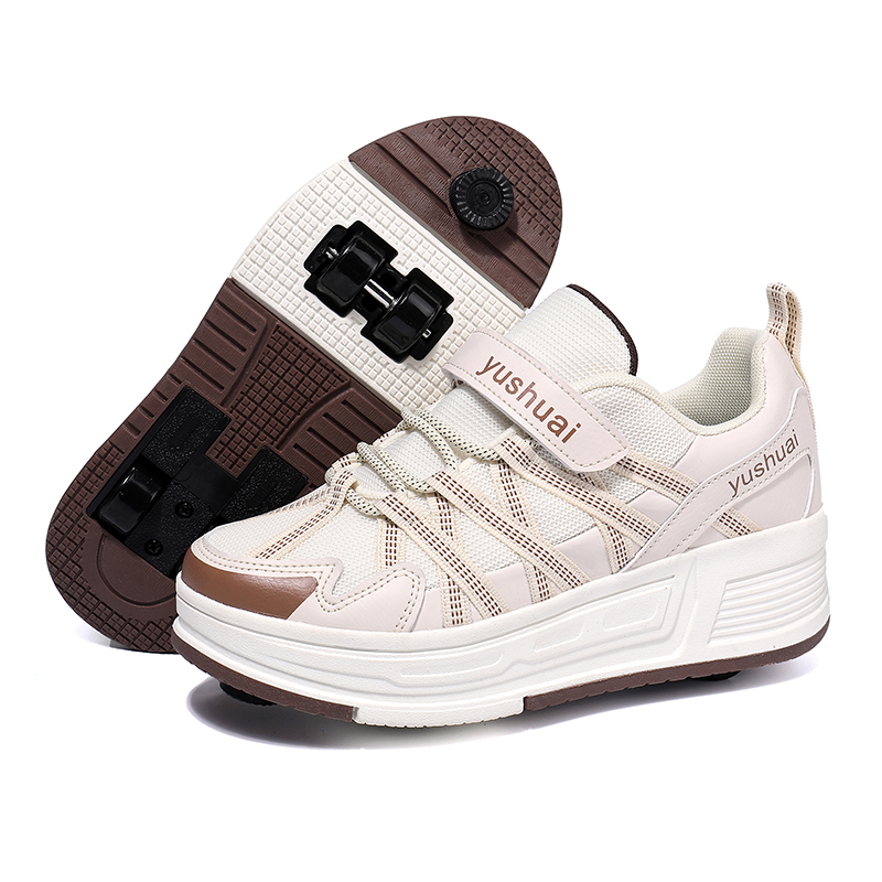 Skateboard - Zapatos de Patinaje con Ruedas Invisibles