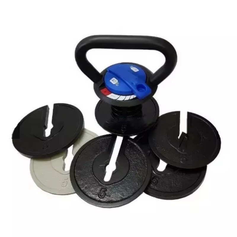 Dumbbell Set - DUTRIEUXConjunto de pesas rusas redondas ajustables