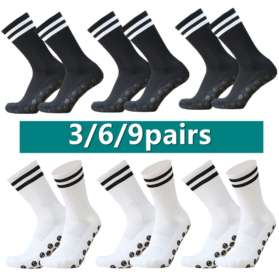 Skateboard - 3/6/9 pares de calcetines deportivos antideslizantes