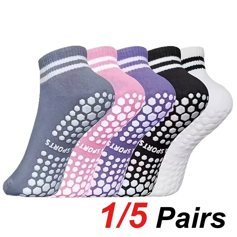 Yoga Mat - 1/5 par de calcetines de silicona