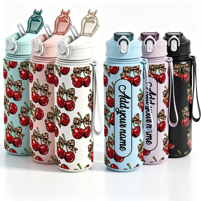 Sports Water Bottle Insulated - Botella de agua de plástico a