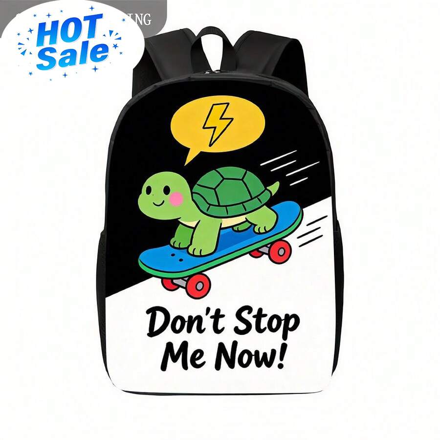 Mochila escolar con estampado  - Skateboard reseña y precio