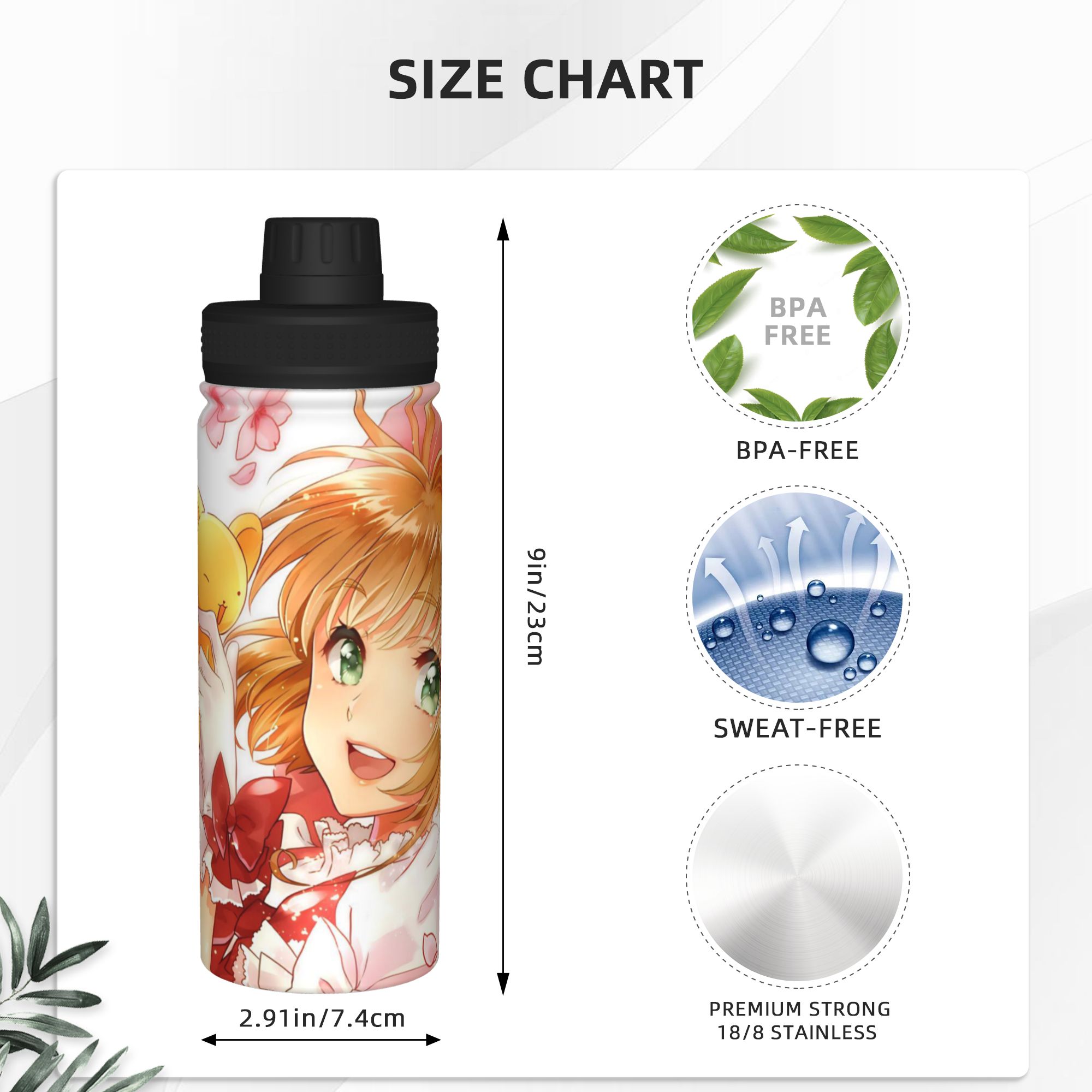 Taza deportiva aislante de 18  - Sports Water Bottle Insulated reseña y precio