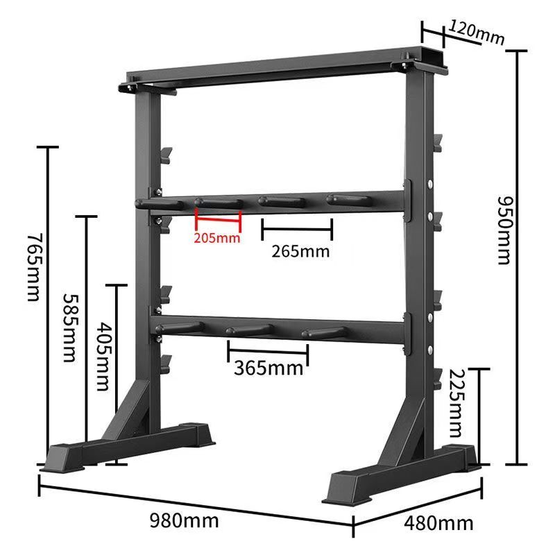 Conjunto de banco y estante de - Dumbbell Set reseña y precio