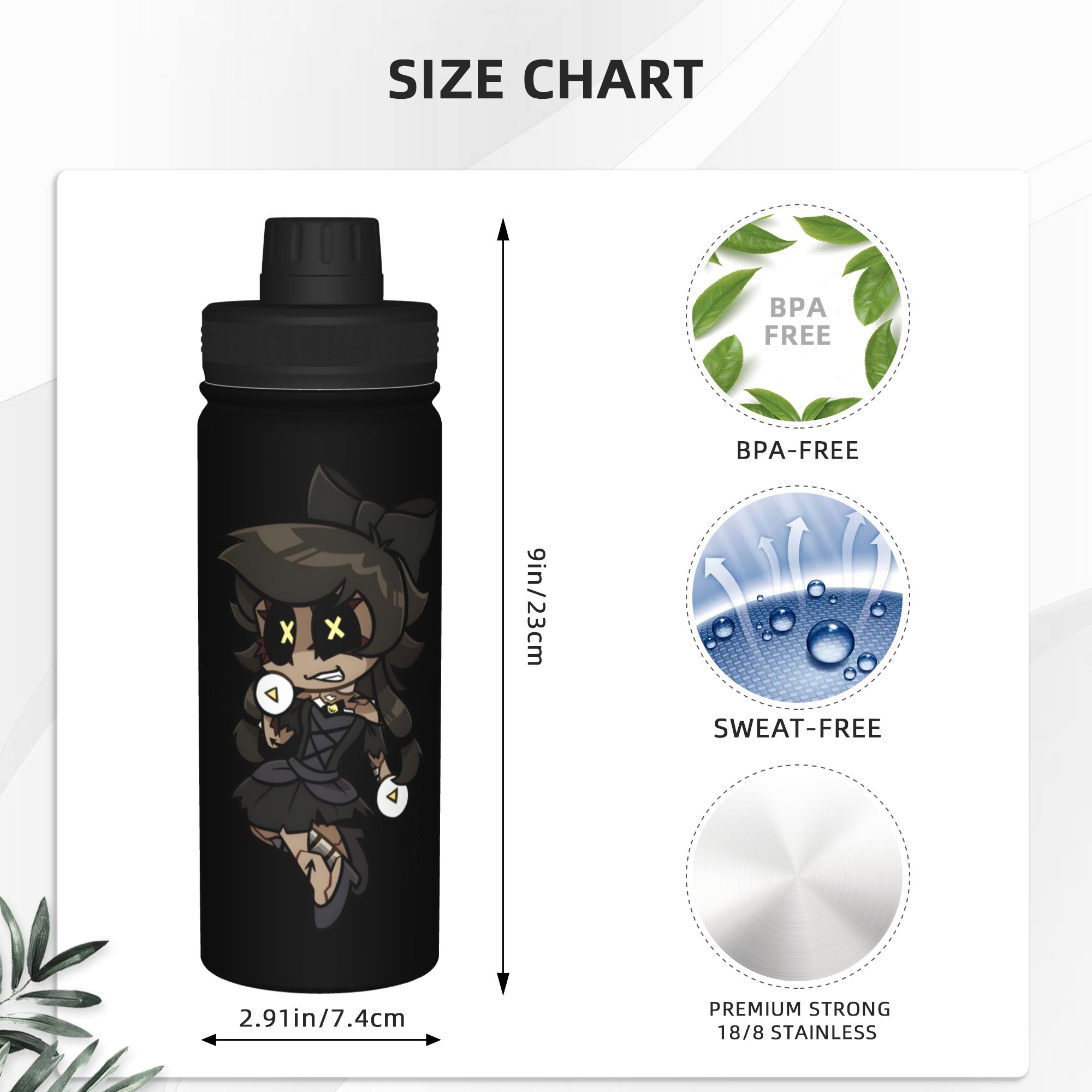 Uzi Doorman Murders Drones, Te - Sports Water Bottle Insulated reseña y precio