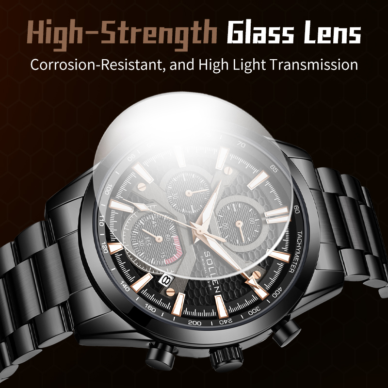 Reloj de cuarzo estilo militar - Resistance Band reseña y precio