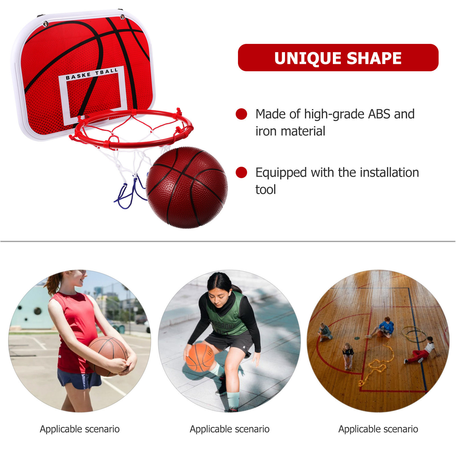 Aro de baloncesto para niños:  - Basketball Hoop reseña y precio