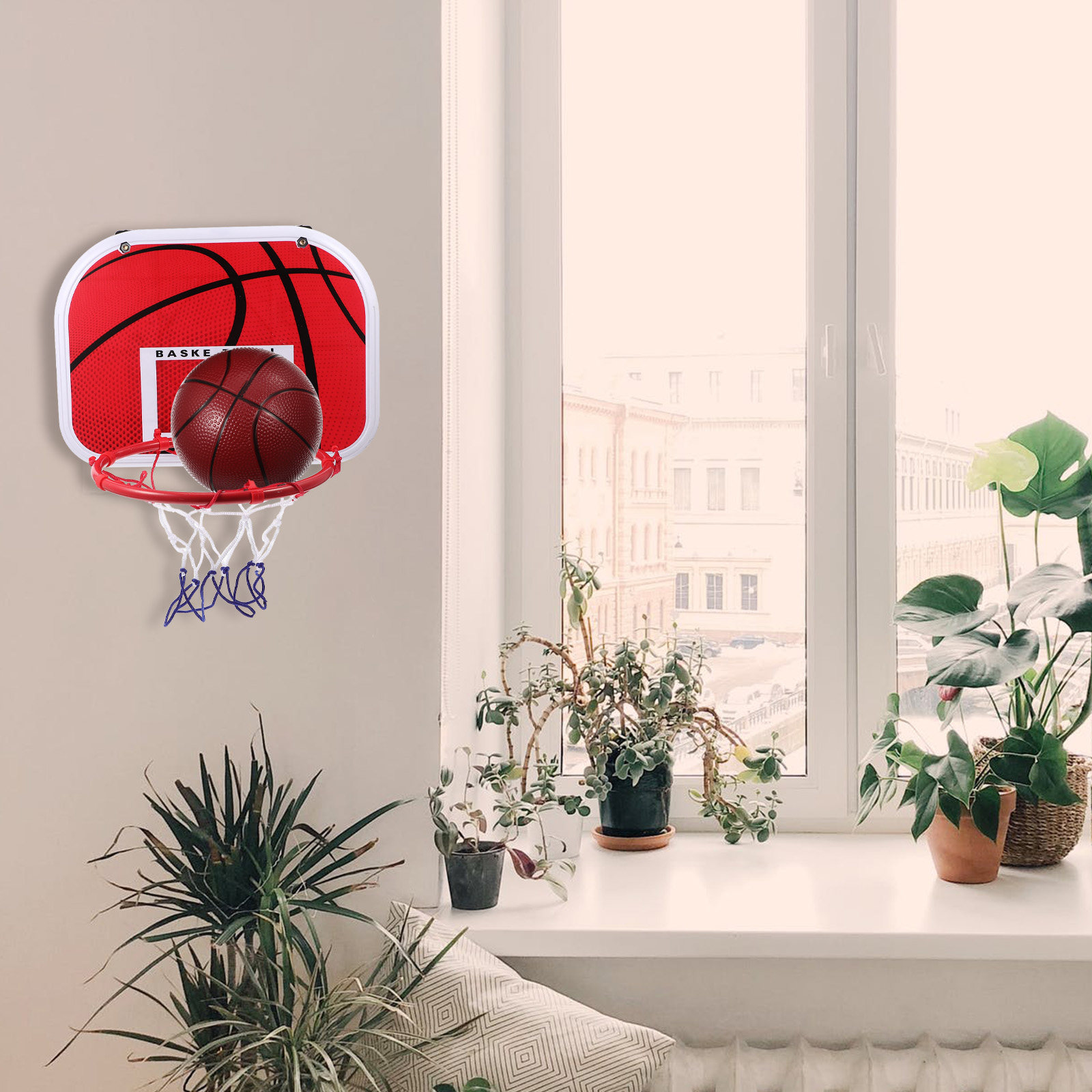 Aro de baloncesto para niños:  - Basketball Hoop reseña y precio