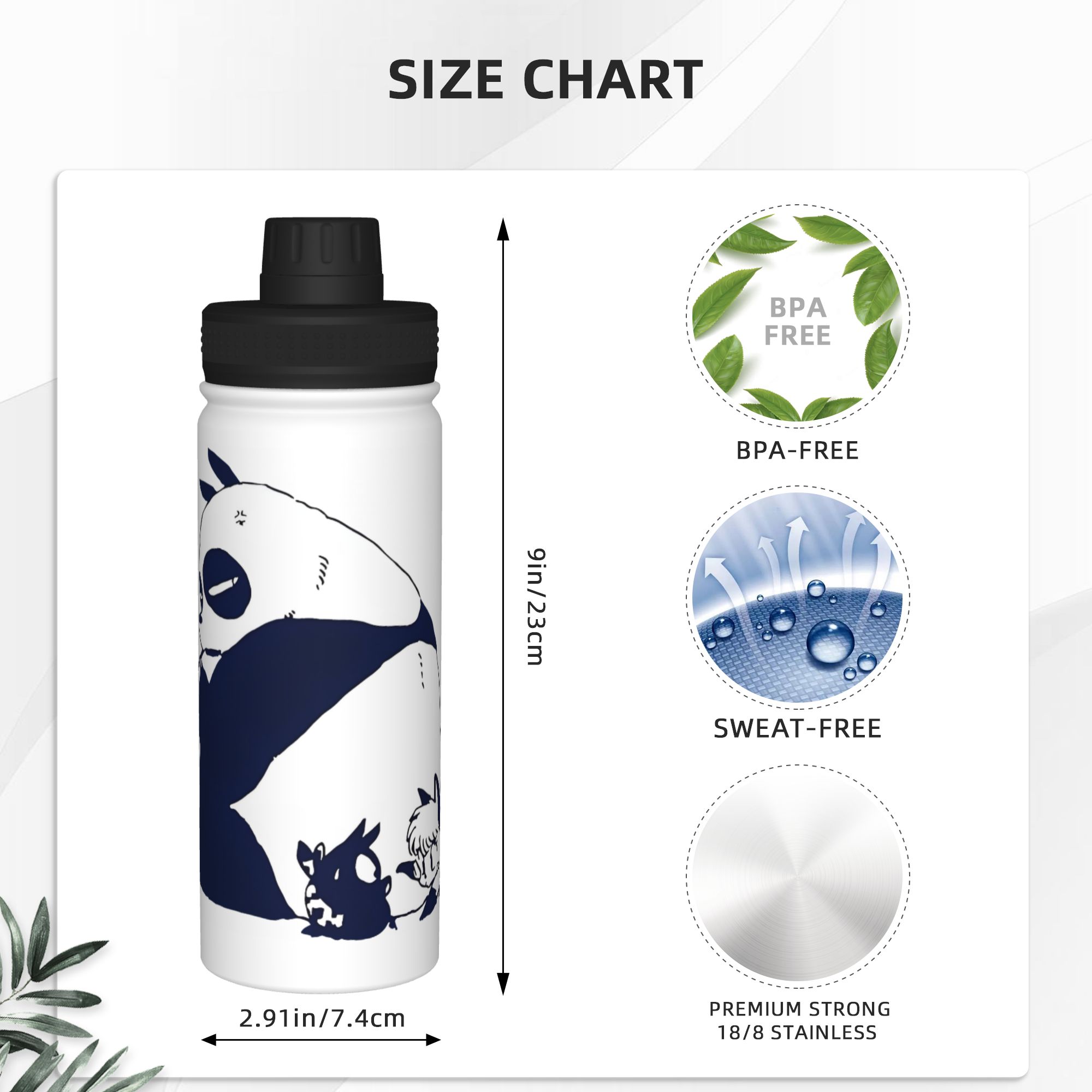 Ranma 1/2, taza térmica de ace - Sports Water Bottle Insulated reseña y precio