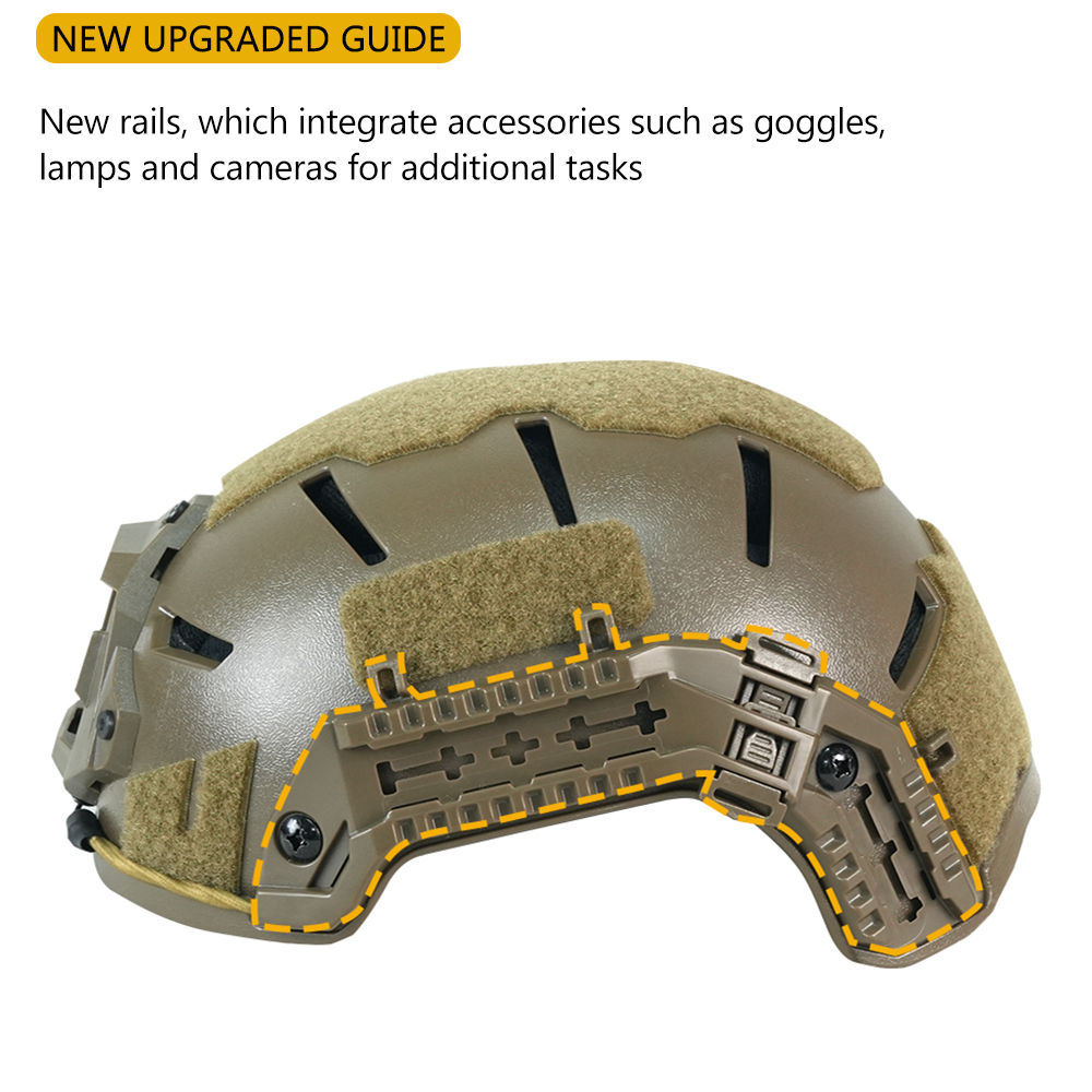 BOOIU-casco táctico ABS para n - Sports Equipment 5 Years Old reseña y precio