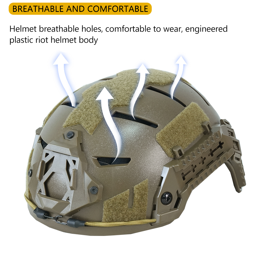 BOOIU-casco táctico ABS para n - Sports Equipment 5 Years Old reseña y precio