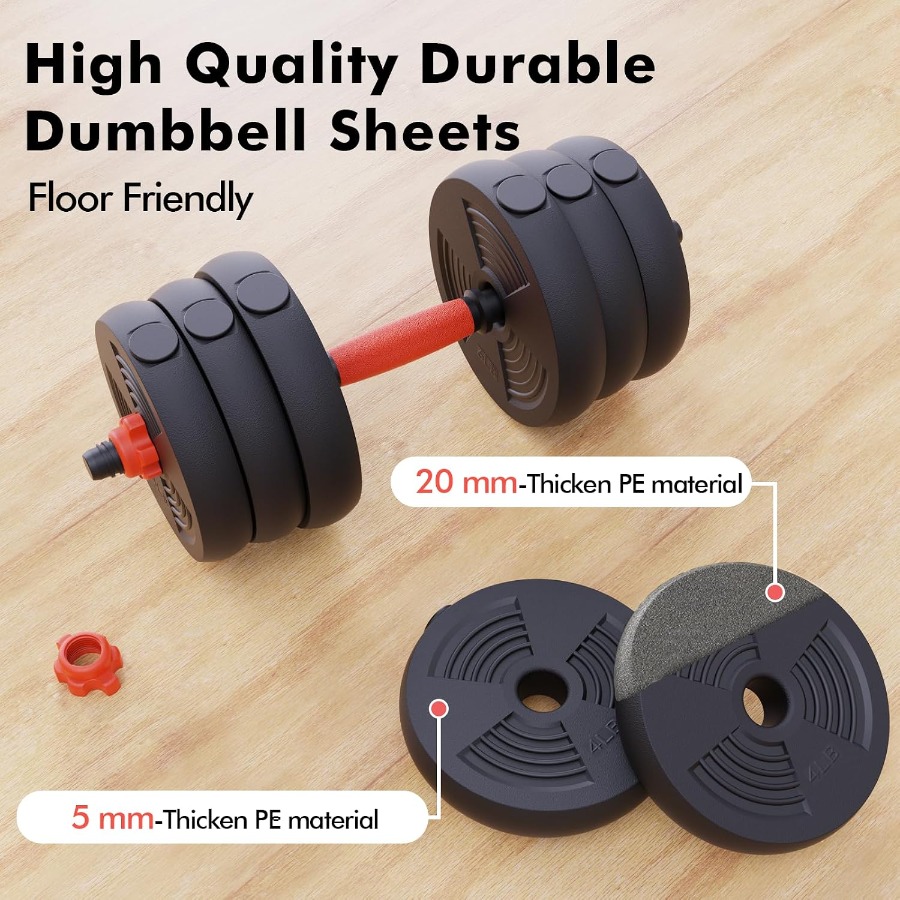 Juego de mancuernas ajustables - Dumbbell Set reseña y precio