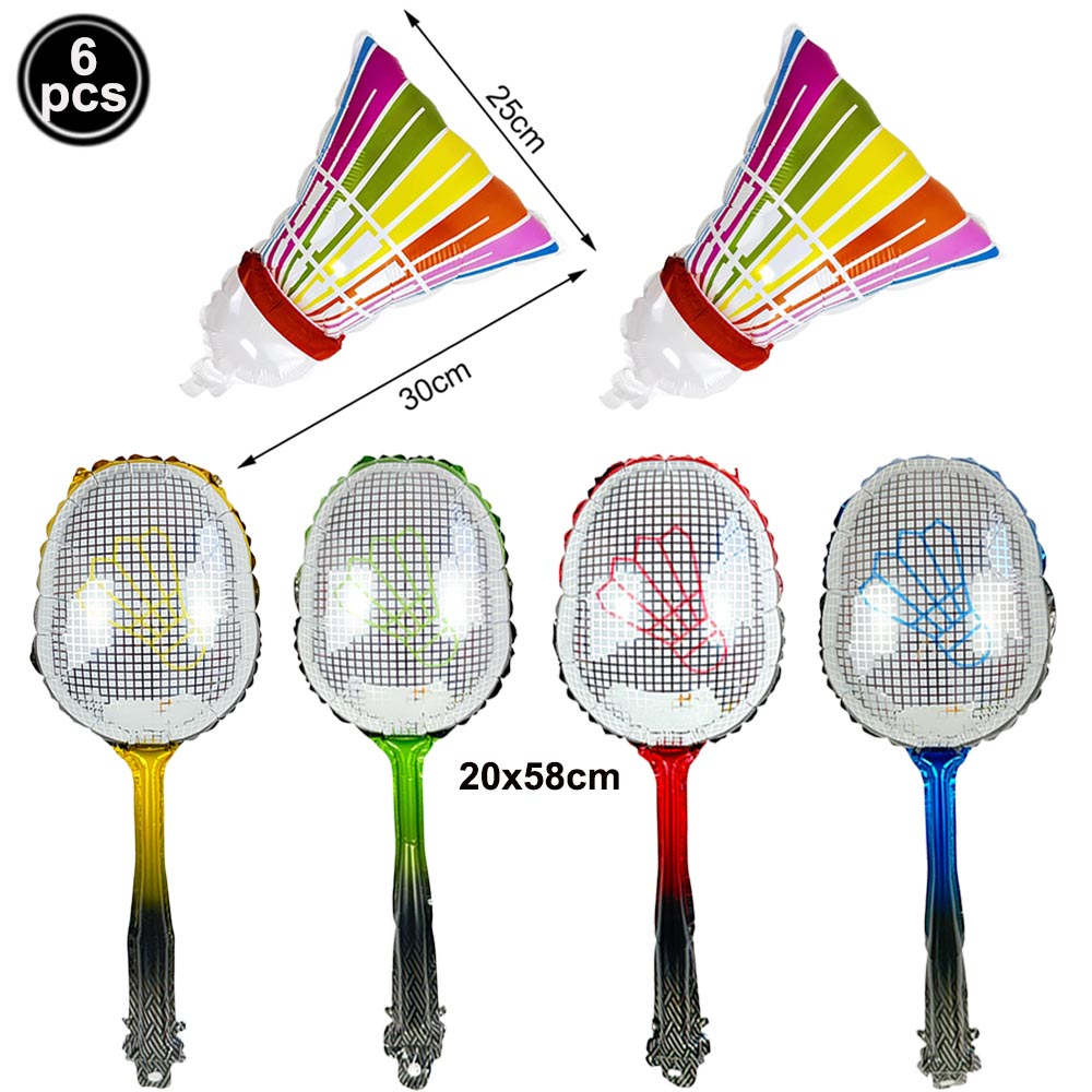 Globos de Aluminio con Forma d - Badminton Racket reseña y precio