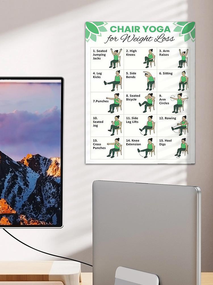 2 Pósters de Yoga para Ejercic - Sports Equipment Poster reseña y precio