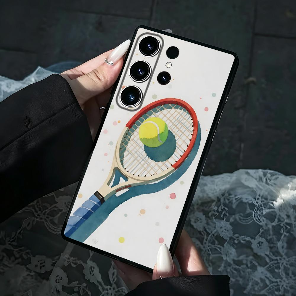 Funda de teléfono con diseño d - Tennis Racket reseña y precio