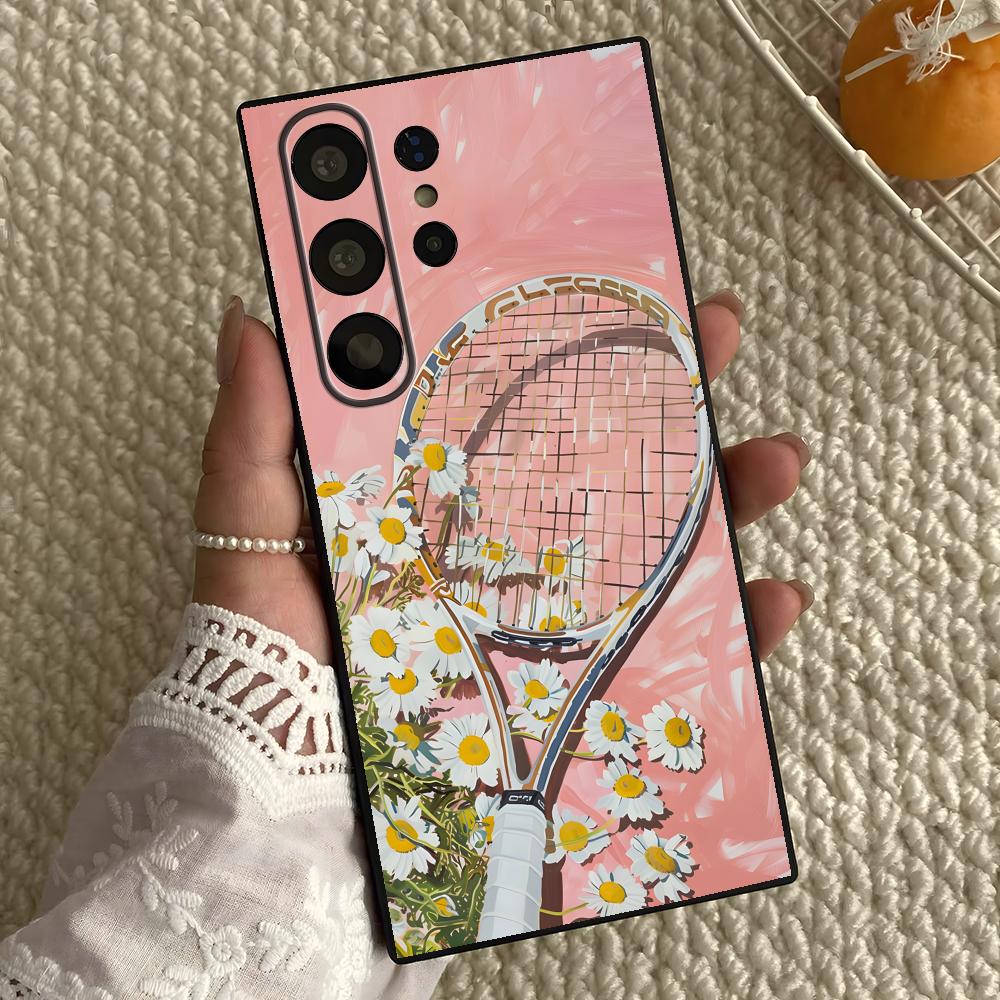 Funda de teléfono con diseño d - Tennis Racket reseña y precio