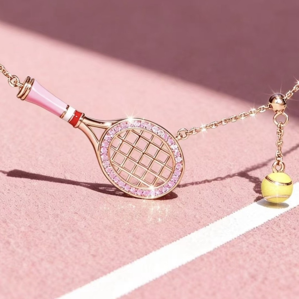 Pulsera de la suerte, collar c - Badminton Racket reseña y precio