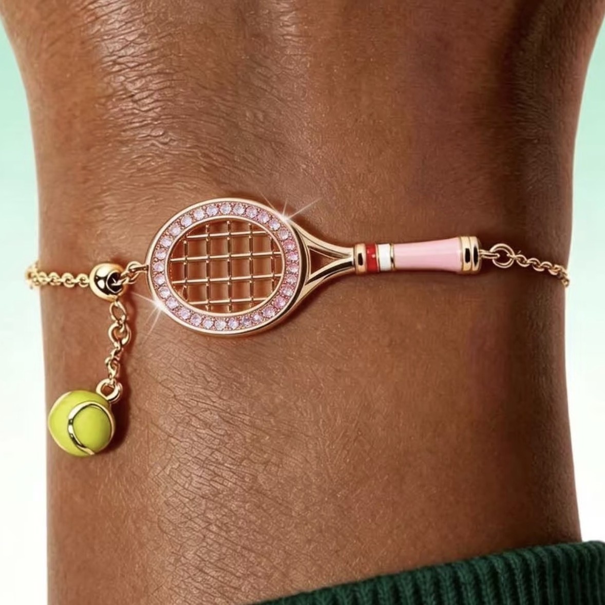 Pulsera de la suerte, collar c - Badminton Racket reseña y precio