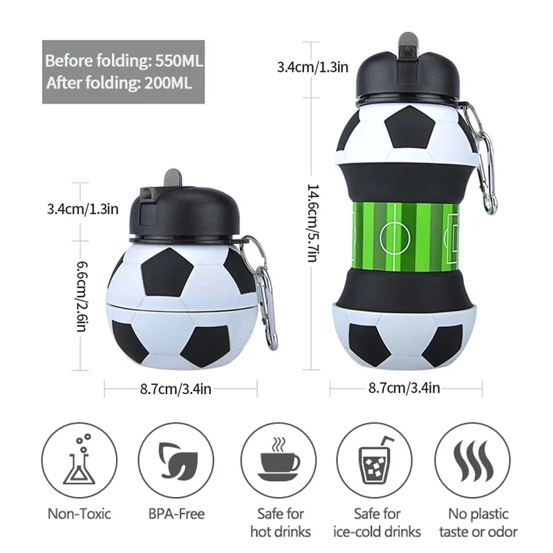 Botellas de Agua Plegables par - Sports Equipment 5 Years Old reseña y precio