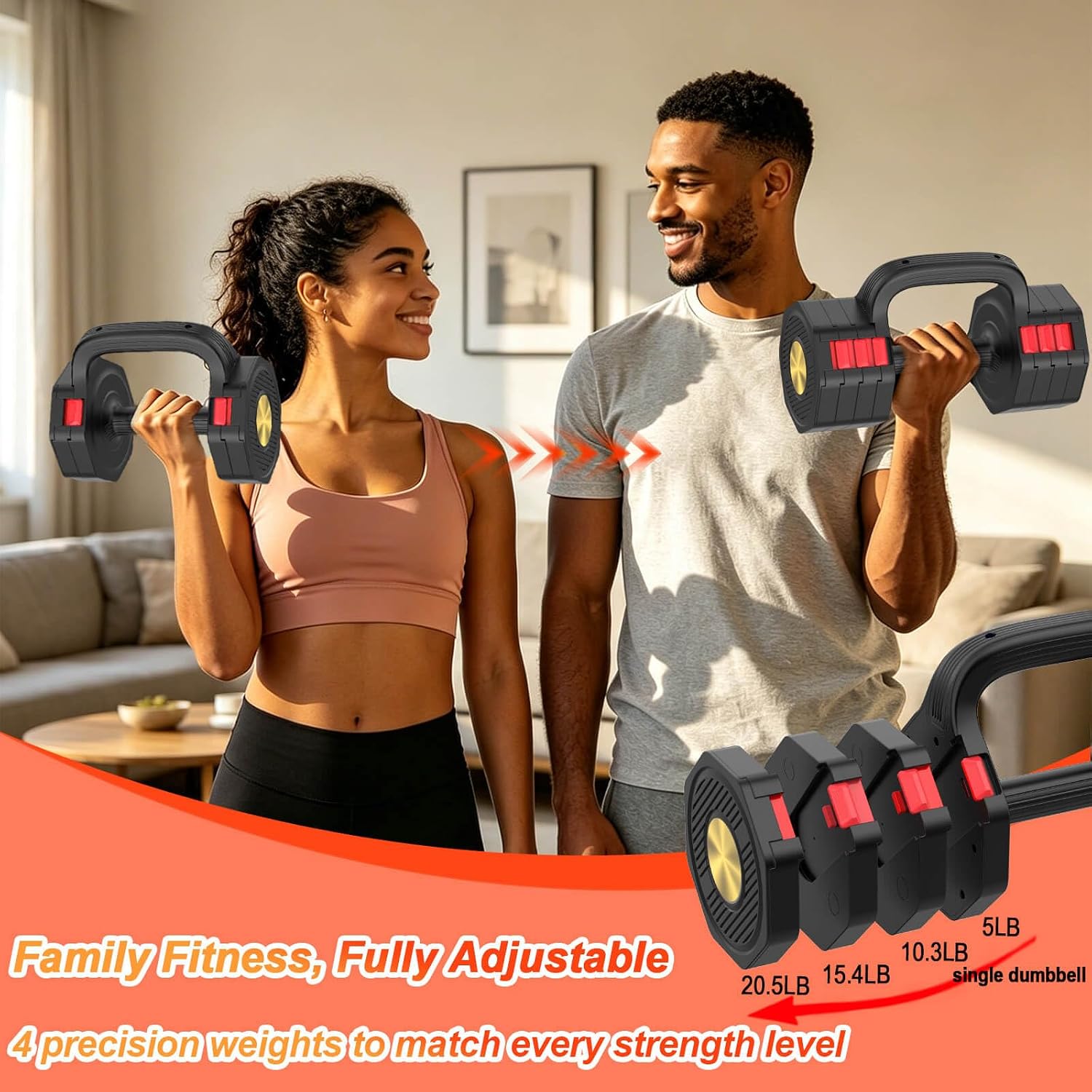 Juego de Mancuernas Ajustables - Dumbbell Set reseña y precio
